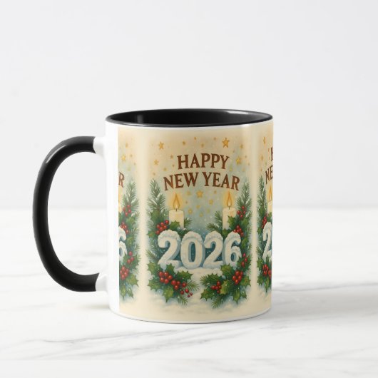 happy new year 2026 premiumcoffee mug mok (Links)