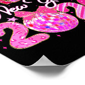 Happy New Year 2026 Preppy New Years Nk Coquette B Poster (Hoek)