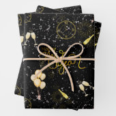 Happy New Year 2026 Seamless Pattern Inpakpapier Vel (In situ)