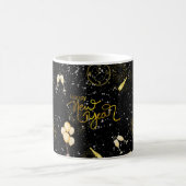 Happy New Year 2026 Seamless Pattern Koffiemok (Center)