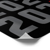 Happy New Year 2026 Shirt Six Seven 67 Meme Gen Al Poster (Hoek)