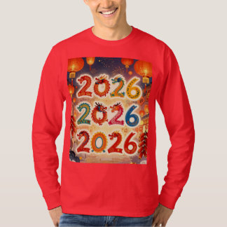 Happy new year 2026 t-shirt
