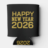 Happy New Year 2026 T-Shirt Blikjeskoeler (Achterkant)