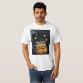 Happy New Year 2026 T-Shirt - Festive Celebration (Voorkant volledig)