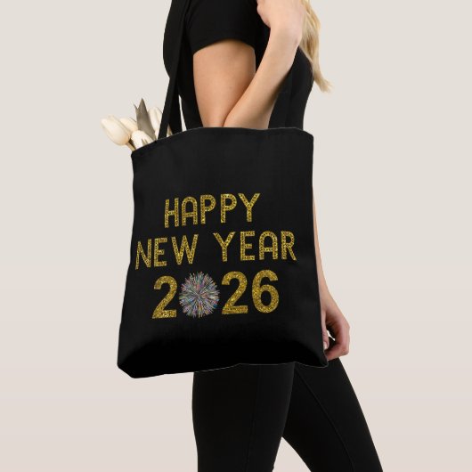 Happy New Year 2026 Tote Bag (Dichtbij)