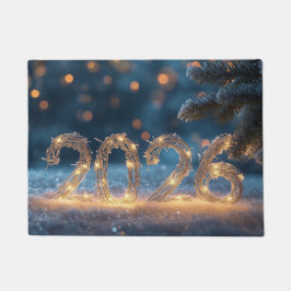 happy new year 2026 welcome deurmat