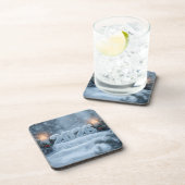 happy new year 2026 winter pine coasters bier onderzetter (Rechterzijde)