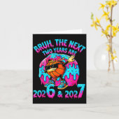 Happy New Year 67 Bruh The Next Two Years Are 2026 Kaart (Gele Bloem)