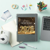 Happy New Year Aesthetic Sticker (iPad Cover)