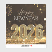 Happy New Year Aesthetic Sticker (Vel)