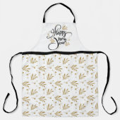 Happy New Year All-Over Print Apron Schort (Voorkant)