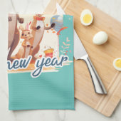 Happy new year at last theedoek (Quarter Fold)