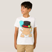 Happy New Year Baby T-shirt (Voorkant volledig)