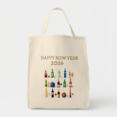 Happy New Year  Bag Tote Bag (Voorkant)