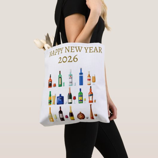 Happy New Year Bag Tote Bag (Dichtbij)