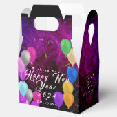 Happy New Year-ballon Bedankdoosjes (Geopend)