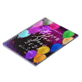 Happy New Year-ballon Notitieboek (Linkerzijde)