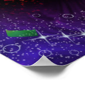 Happy New Year-ballon Poster (Hoek)