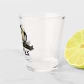 Happy New Year Balloons toevoegen datum schot glas (Rechts)