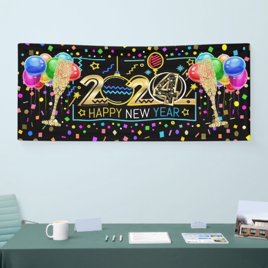 Happy New Year Banner (Beurs)