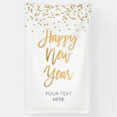 HAPPY NEW YEAR banner custom (Verticaal)