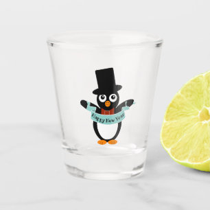 Happy New Year Banner Shot Glass Shot Glas