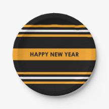 Happy New Year Black en Yellow