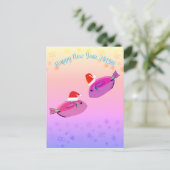 Happy New Year Briefkaart (Staand voorkant)