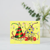 Happy New Year Briefkaart (Staand voorkant)