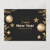 Happy New Year Briefkaart (Voorkant)