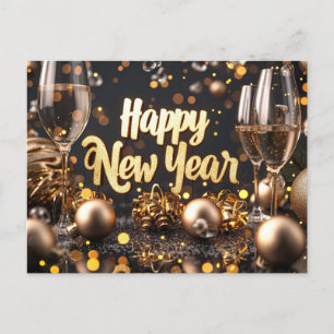 Happy New Year Briefkaart