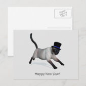Happy New Year Briefkaart (Voorkant / Achterkant)