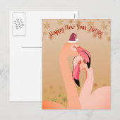 Happy New Year Briefkaart (Voorkant / Achterkant)