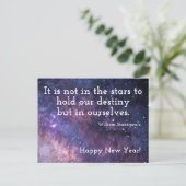 Happy New Year Briefkaart (Staand voorkant)