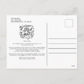 Happy New Year Briefkaarten (Achterkant)