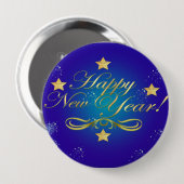 Happy New Year Button (Voorkant /achterkant)