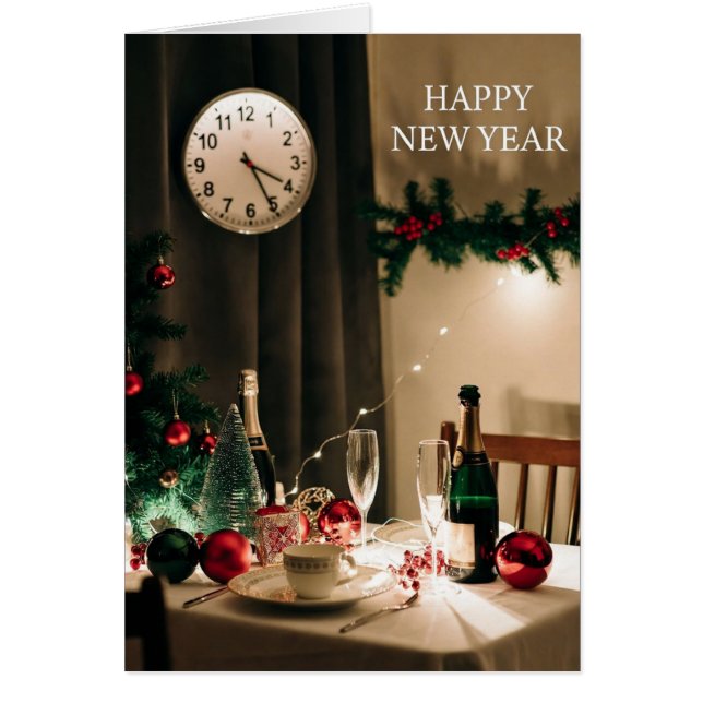Happy New Year Card (Voorkant)