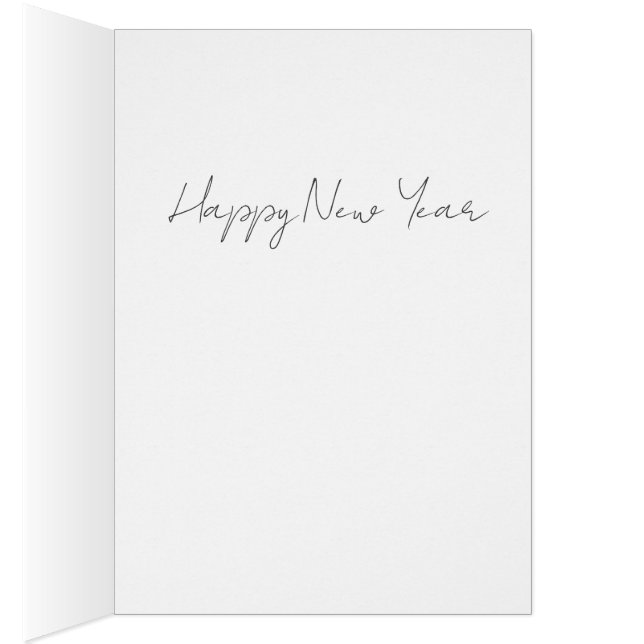 Happy New Year Card (Binnen (Rechts))