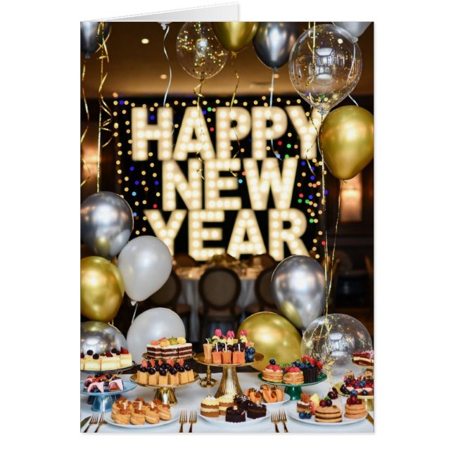 Happy New Year Card (Voorkant)