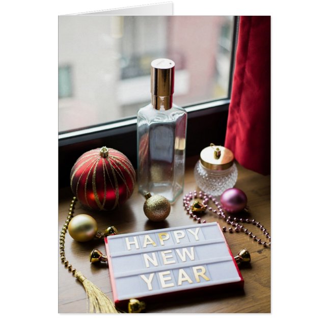 Happy New Year Card (Voorkant)