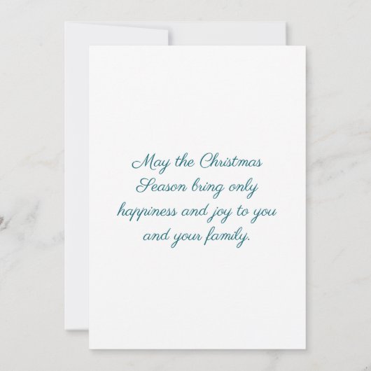 Happy New Year Celebration Kaart (Achterkant)