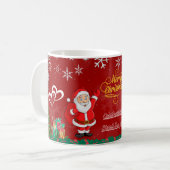 Happy New Year Celebration Mug Koffiemok (Voorkant links)