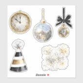 Happy New Year Celebration Sticker (Vel)