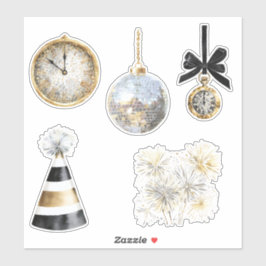 Happy New Year Celebration Sticker