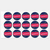 Happy New Year Celebration Sticker (Vel)