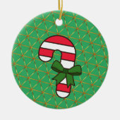 Happy New Year Ceramic Ornament (Voorkant)