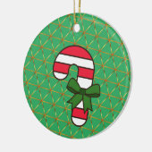 Happy New Year Ceramic Ornament (Links)