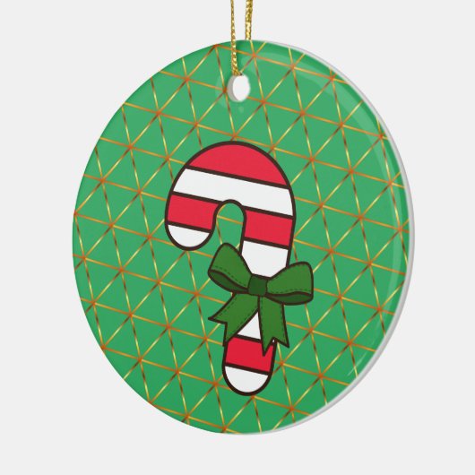 Happy New Year Ceramic Ornament (Links)