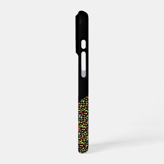 Happy New Year Champagne Glasses iPhone Hoesje (Linkerkant)