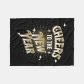 Happy New Year - Cheers To The New Year  Fleece Deken (Voorkant (Horizontaal))